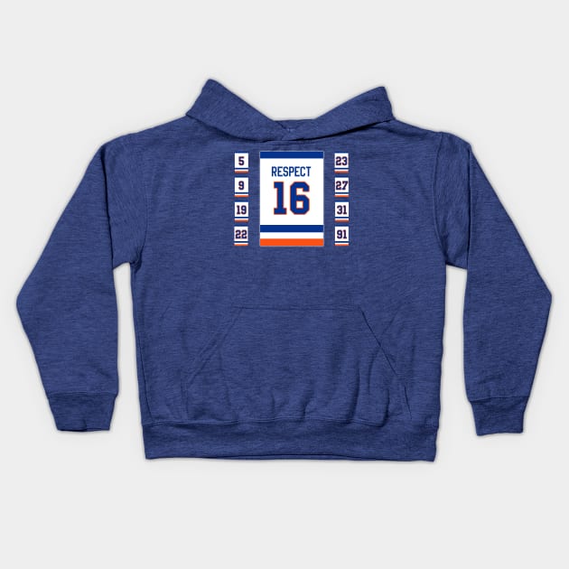 Respect 16 Kids Hoodie by Lightning Bolt Designs